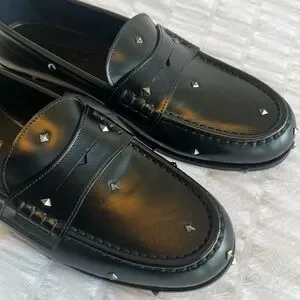 VALENTINO GARAVANI Aristopunk Studded Penny Loafer Valentino Garavani | Shoes | Valentino Garavani Aristopunk  main image 2